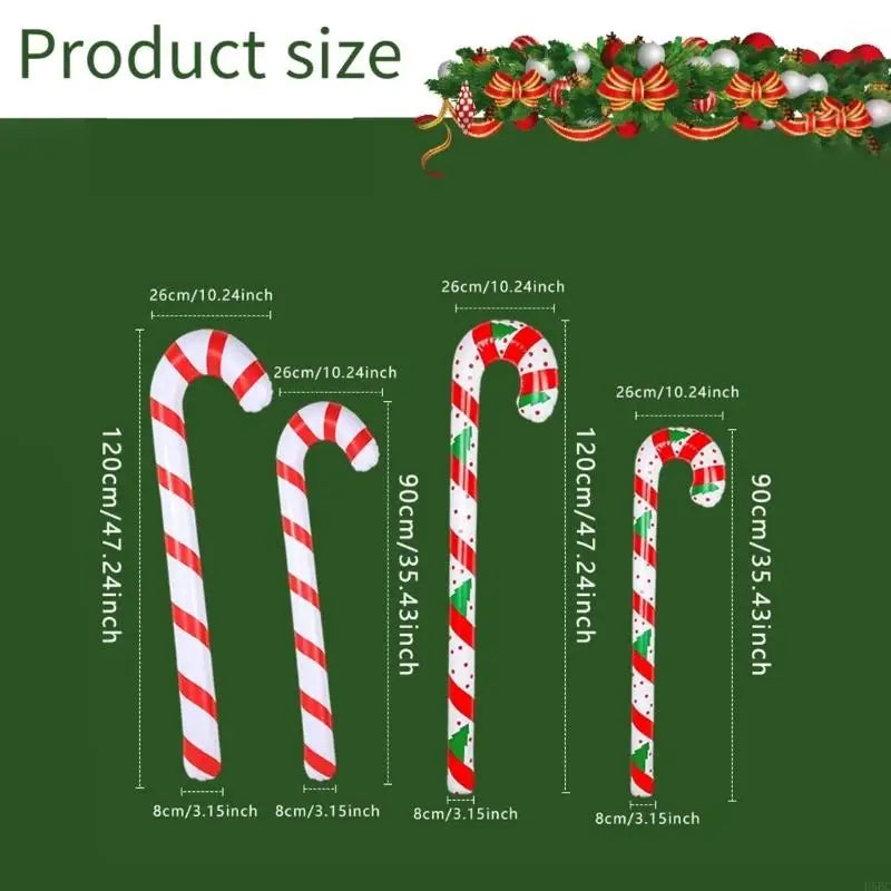 Large Inflatable PVC Walking Ornament Christmas Toy Balloon