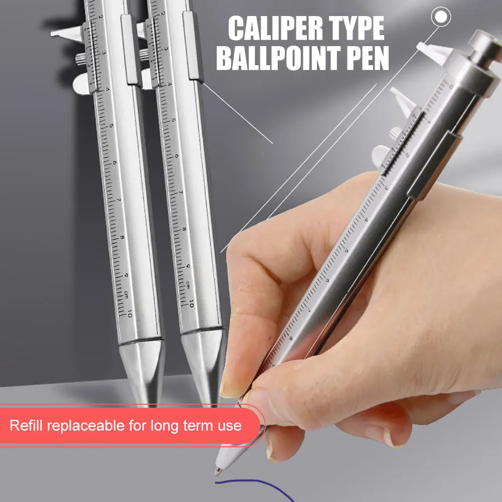 1 Caliper Ballpoint Pen Precise Measurement Range 0- Multifunction