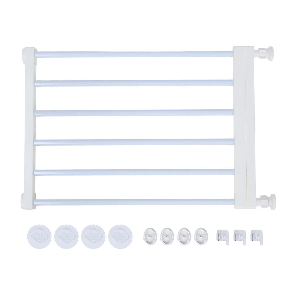 Small Pet Gate Adjustable Sturdy Easy Installation Short Expandable
