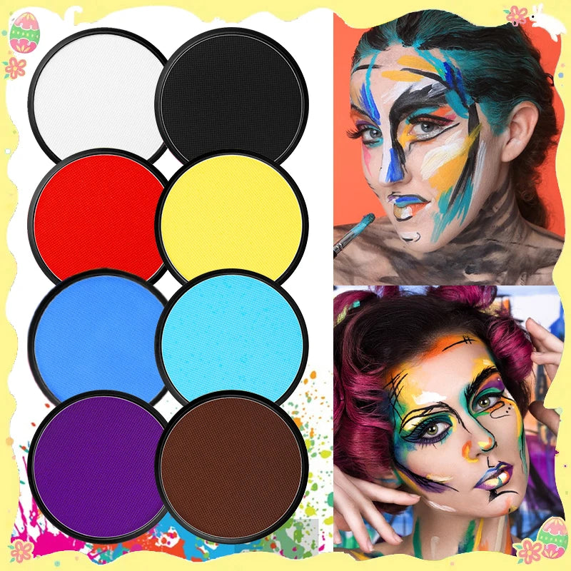 Face Paint Water Based Vibrant Body Makeup-kids&adults Non-toxic Zpaxo