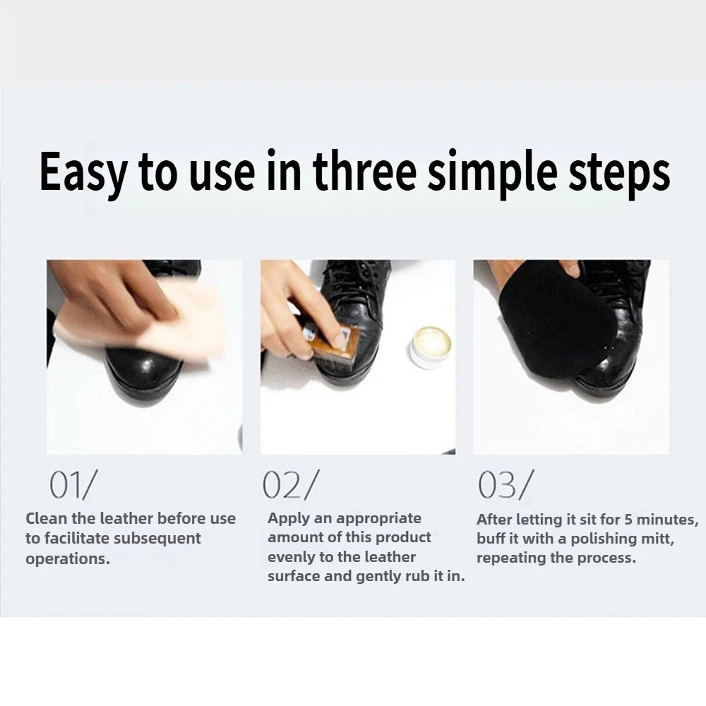 Professional Leather Care Cream Leather Conditioner Balm for Furniture Shoes Car Seats & Interior Clear, Odorless & Non-Greasy Zpaxo
