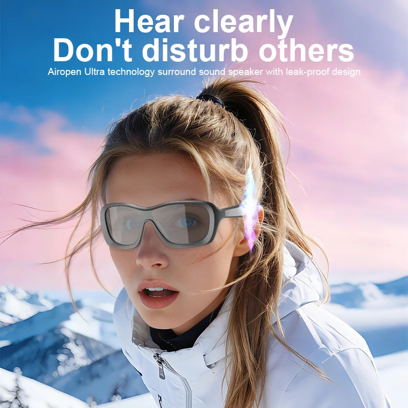 2026 Smart Glasses HD Photo Video AI Record Translation Touch Photochromic Lenses Bluetooth Call Music Multifunction Glasses Zpaxo