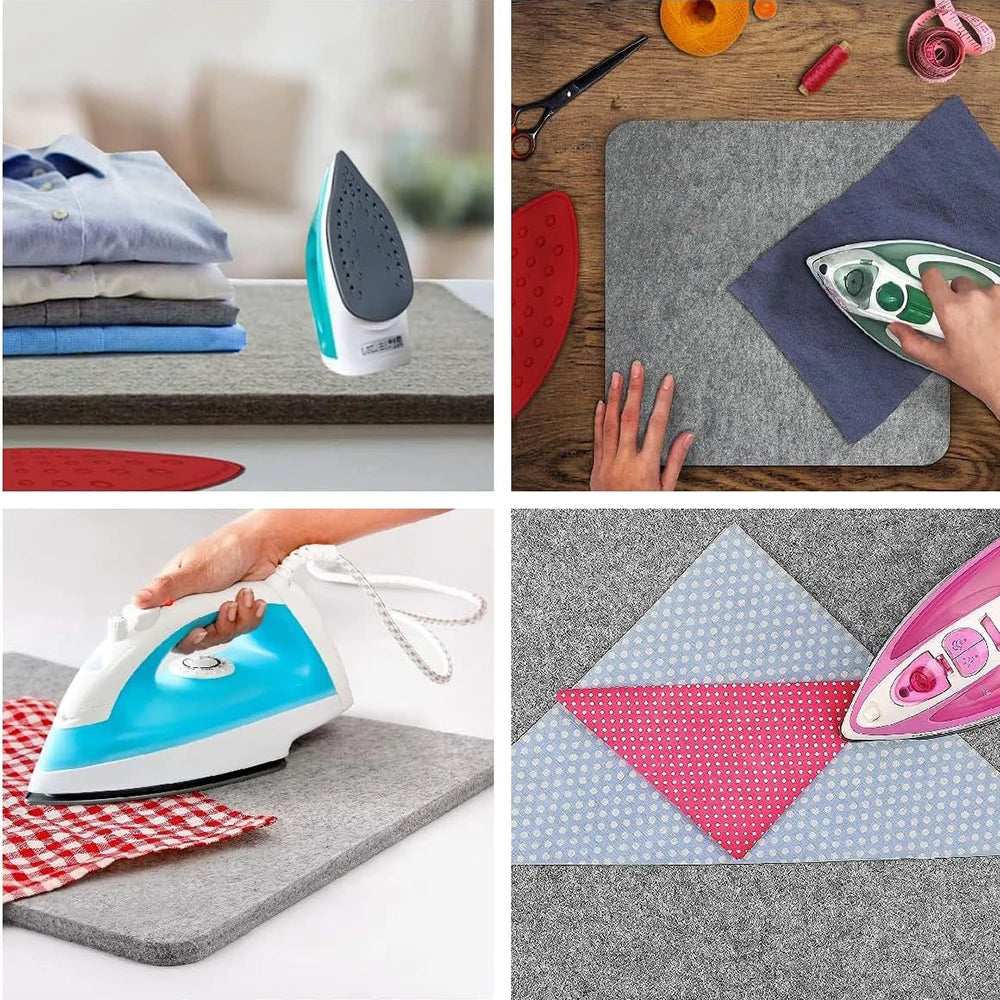 1pc Quilting Tools, Ironing Mat For Quilting, Felt Pressing Pad, Ironing Station Which Retains Heat, For Quilter, Sewing Zpaxo