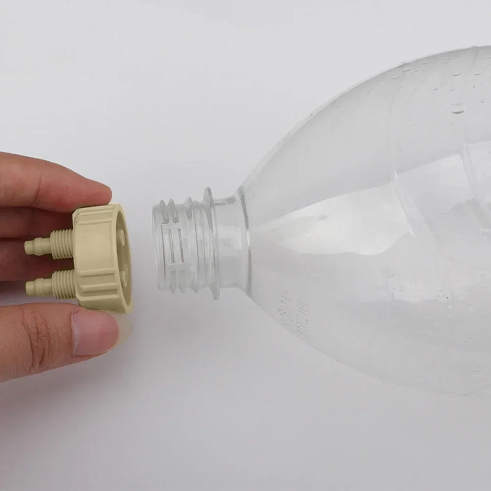 Aquarium CO2 System Generator Bottle Cap Fish Tank Live Plant DIY Air Diffuser Generator Tool Carbon Dioxide Reactor Instrument Zpaxo