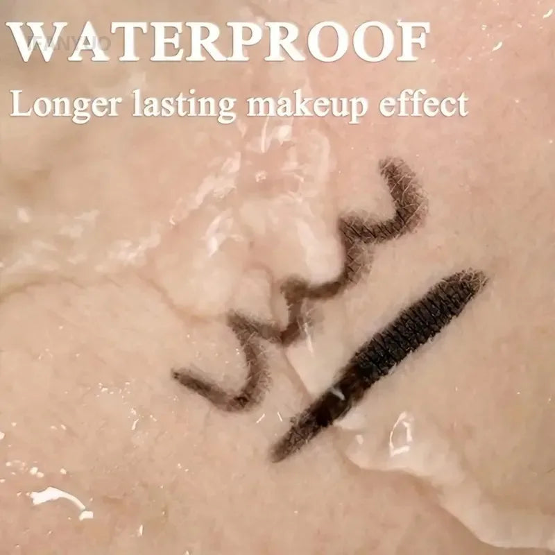 1- Waterproof Eyeliner Pencil Long-lasting Pigmented Black Wooden