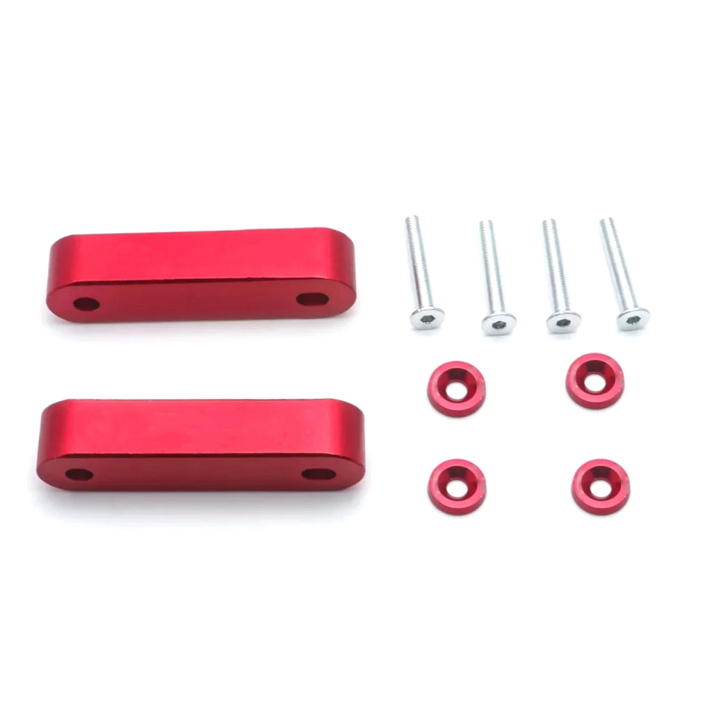 Car Billet Aluminum Racing Hood Vent Spacer Risers Fender Washer