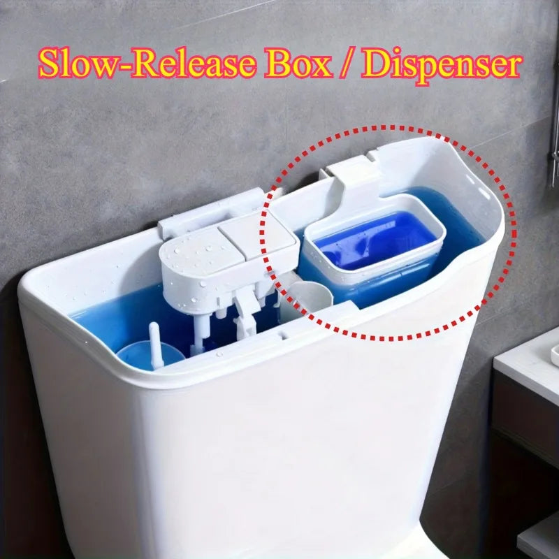 Toilet Solid Dispenser Tank Replacement Part Plastic Contemporary No