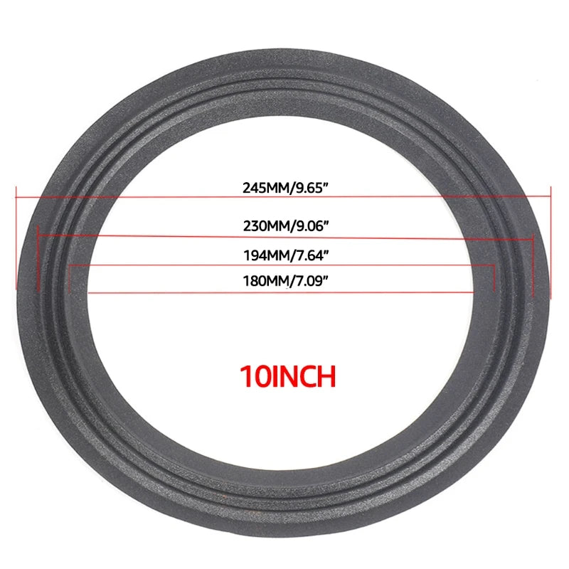 Speaker Cloth Surround Edge Rings Repair 2 Packs 6 5'' 8'' 10 12 15