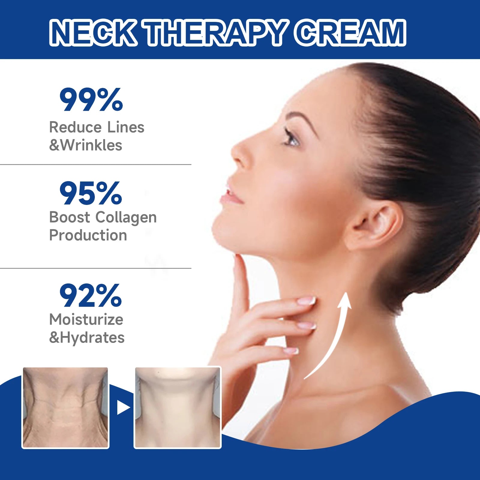 Eelhoe Collagen Neck Cream – Lifting, Firming & Brightening Neck Firming Cream Zpaxo