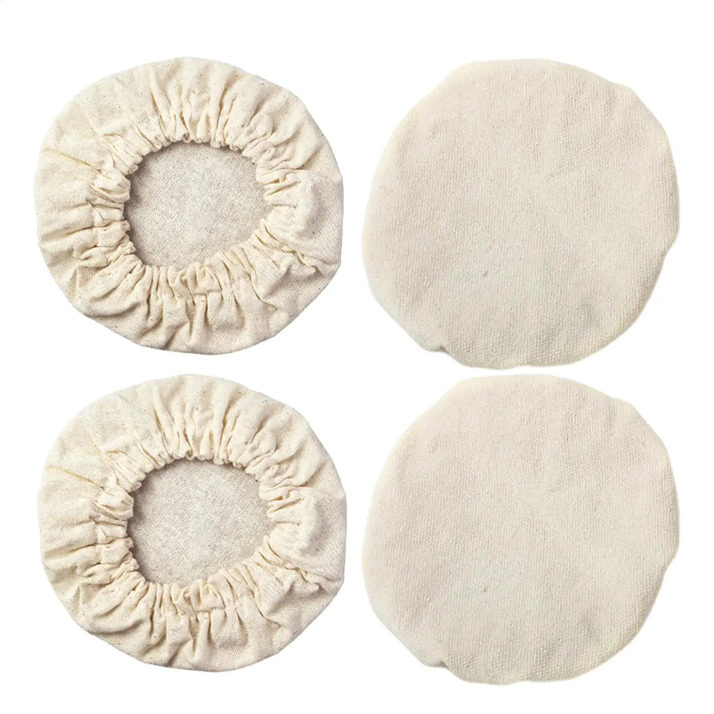 Dough Starter Cover 4 Pieces ReusableKitchen Tool Bread Fermentation Covers for Kitchen Baking Bakery Studio Dorm Apartment Zpaxo