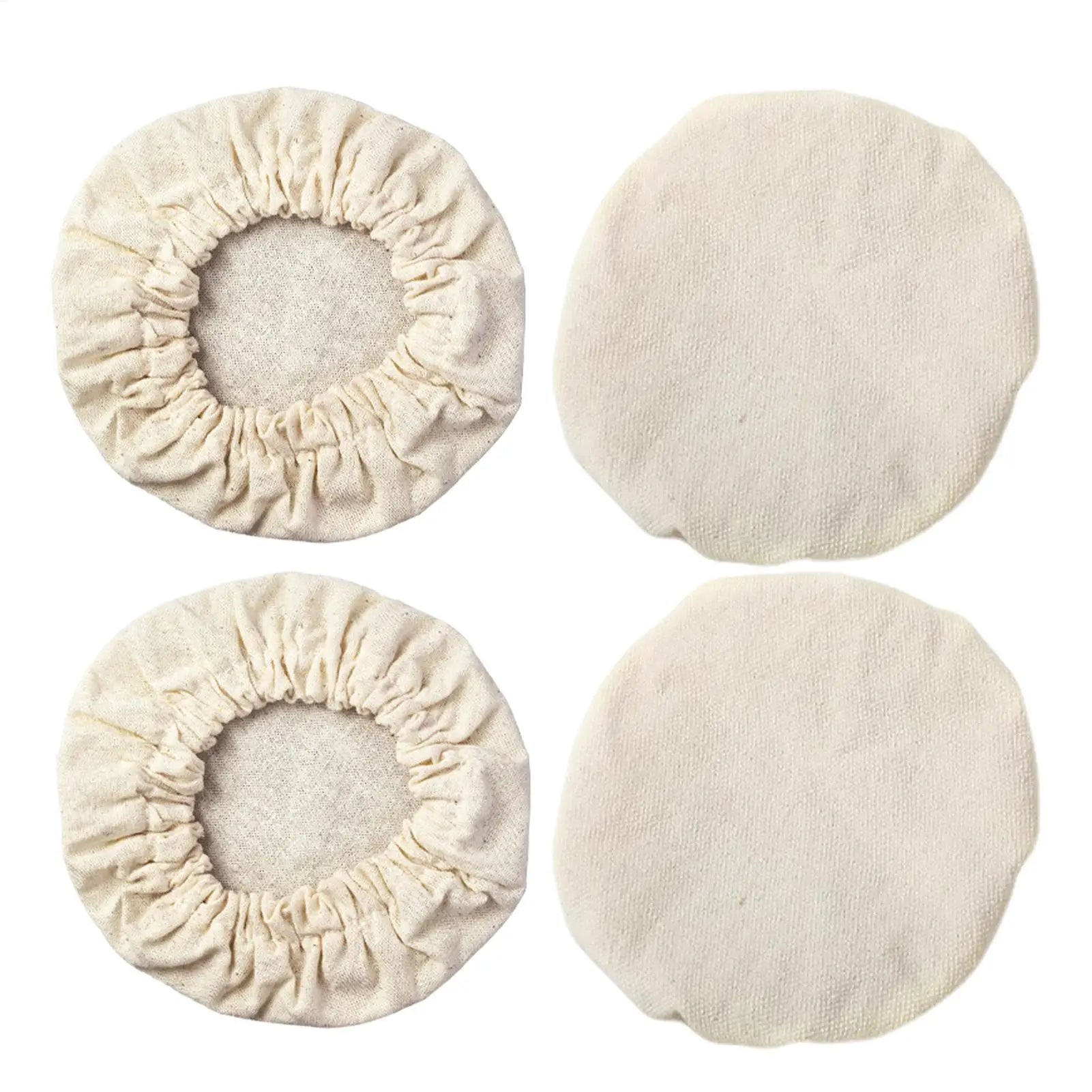 Dough Starter Cover 4 Pieces ReusableKitchen Tool Bread Fermentation Covers for Kitchen Baking Bakery Studio Dorm Apartment Zpaxo