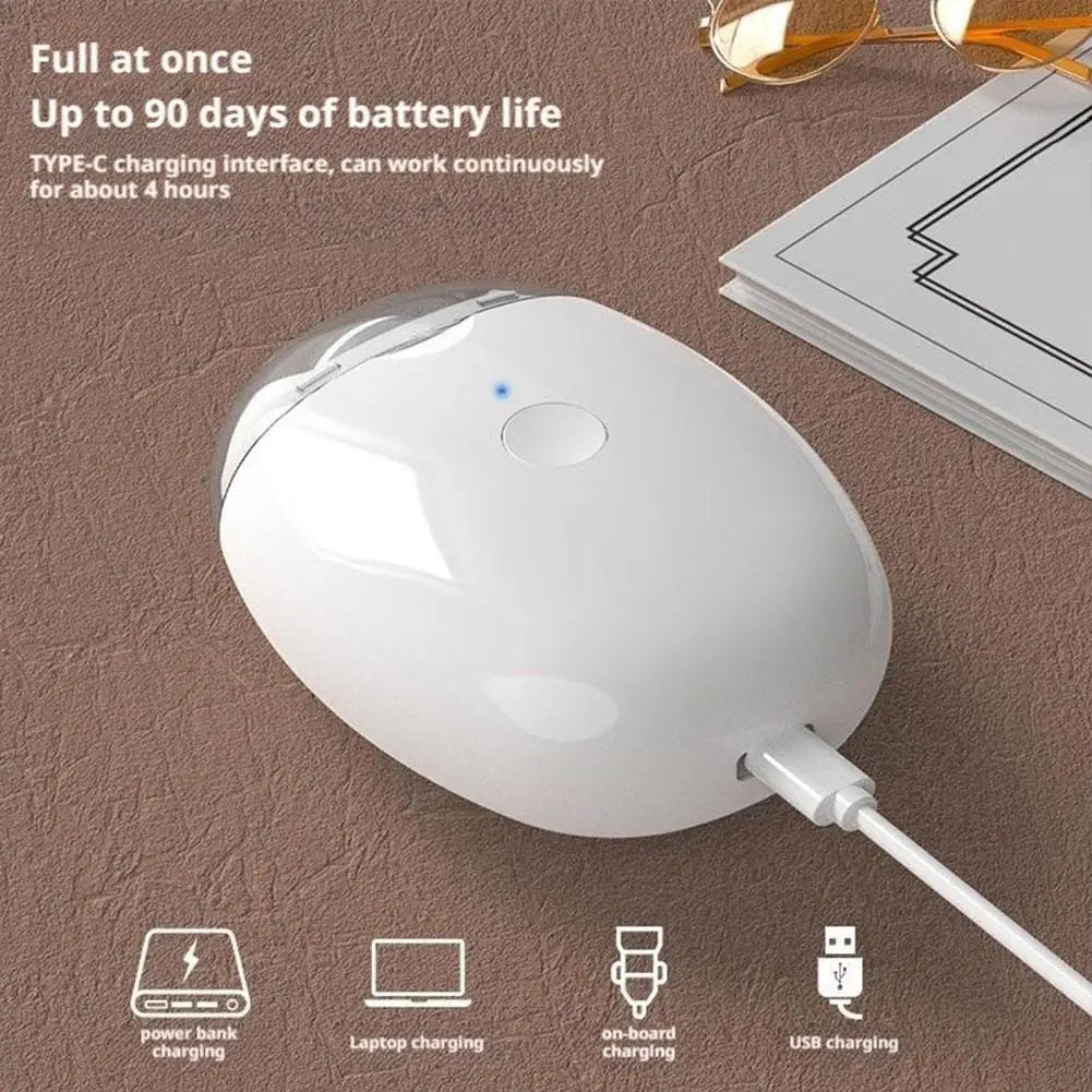 2-in-1 Electric Nail Clipper & Grinder with LED – Baby & Adult Electric Nail Trimmer Zpaxo