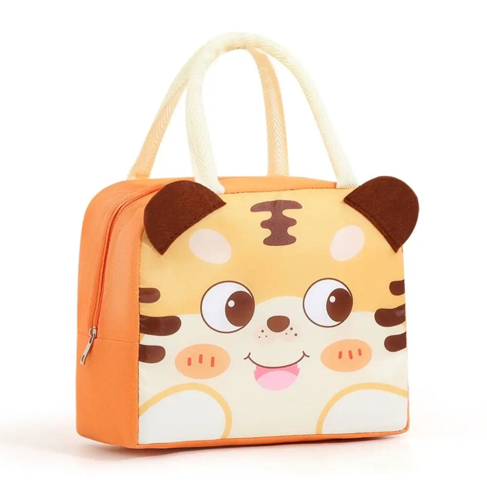Cartoon Insulated Lunch Bag – Oxford Cloth Thermal Tote