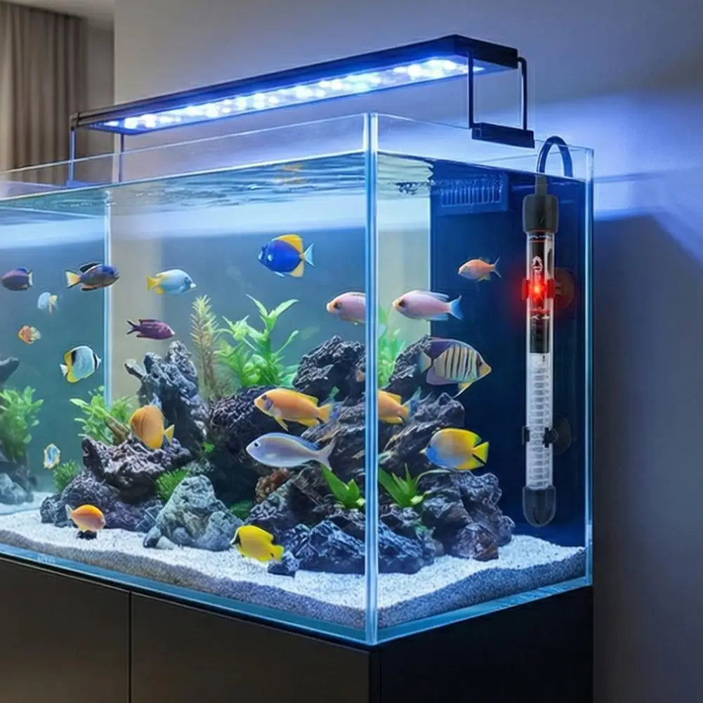Submersible Aquarium Heater 25W–300W | Fish Tank Heating Rod Aquarium Heater Zpaxo