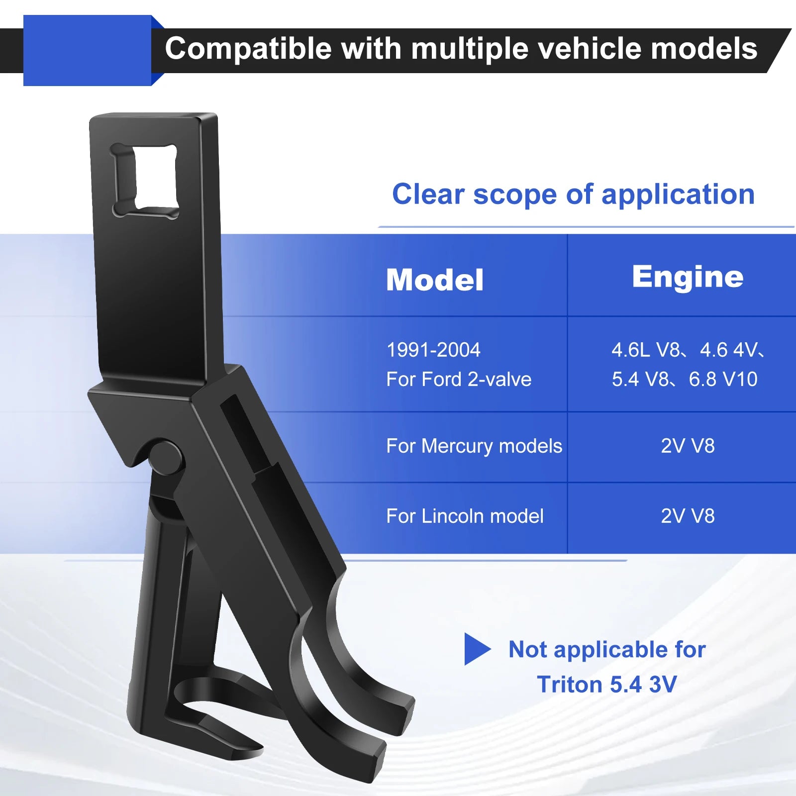 Valve Spring Removal Tool Car Engine Compressor Tool Compatible with 1991-2004 Modular 4.6L V8 4.6 4V 5.4 V8 6.8 V10 Engine 2 Zpaxo