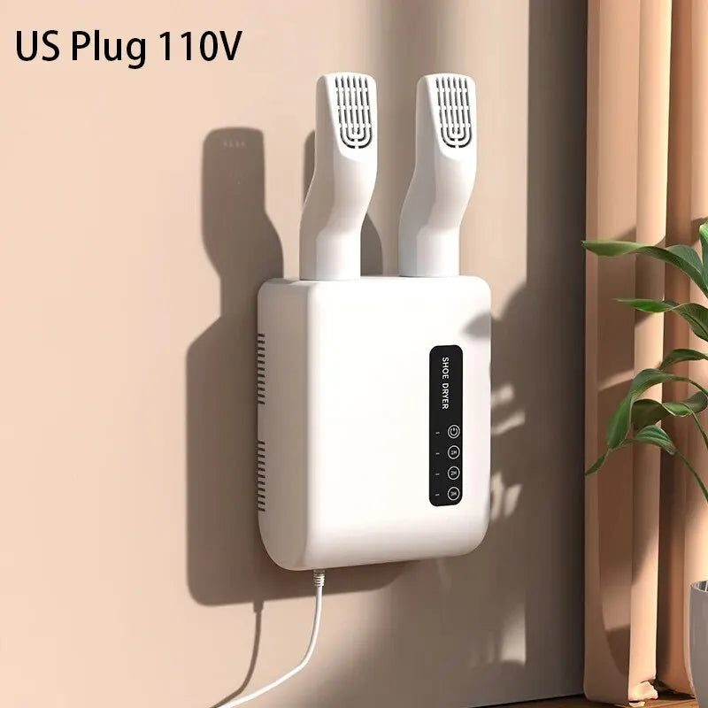 220V Electric Shoes Dryer Bake Shoe Gloves Drying Machine Sterilizer Boots Drier Foot Protector Odor Deodorant Heater Shoe Dryer Zpaxo 200422-whiteUS