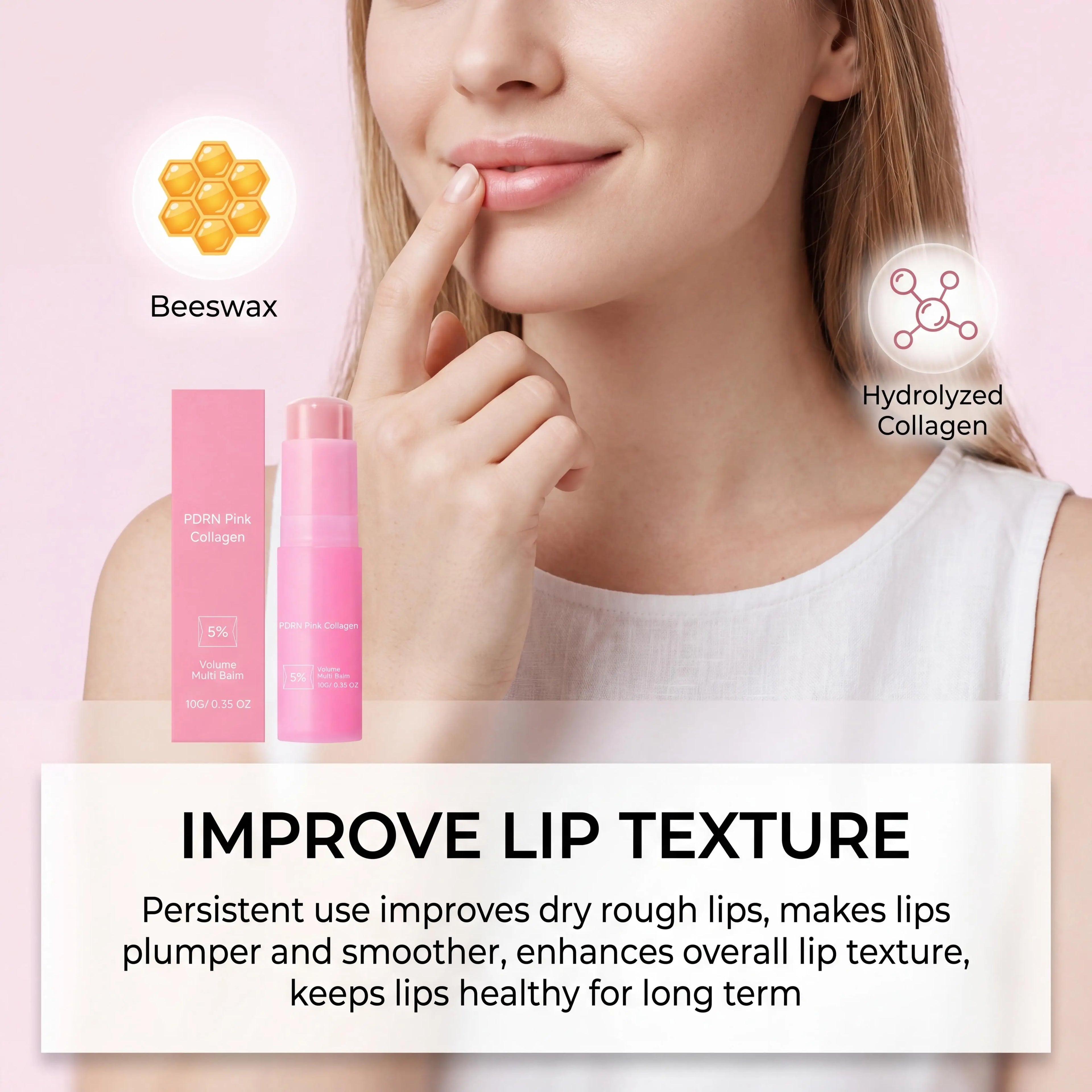 Collagen Multi Balm Stick – Anti-Wrinkle Face & Lip Moisturizer Collagen Balm Stick Zpaxo