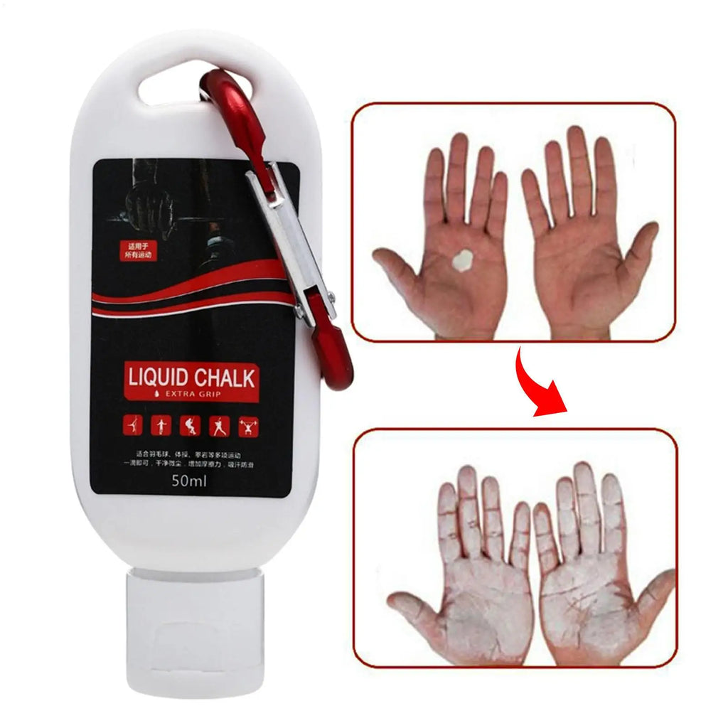 30ml/50ml/100ml Liquid Magnesium Powder Sweat-Resistant Workout Powder Anti-slip Cream Grip Weight Lifting Climbing Gym Sports Zpaxo