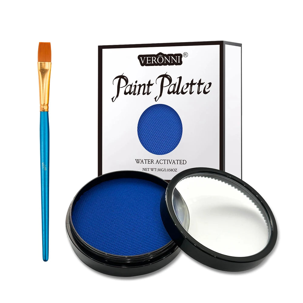 Water Activated Face Body Paint Non-toxic Safe Painting Multiple Zpaxo 2pcs-D
