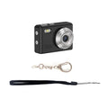 Small Mini Camera Video Recorder Monoreflexes Shaped Mini Camera 0.96-inch Children Video Camera Keychain Camera for Kids DC23 Zpaxo Black Only Camera