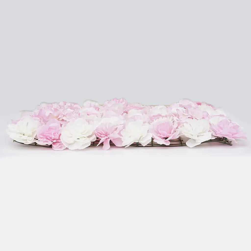 Silk Artificial Flower Panel Wall Hanging Wedding Decor 40x60cm Zpaxo
