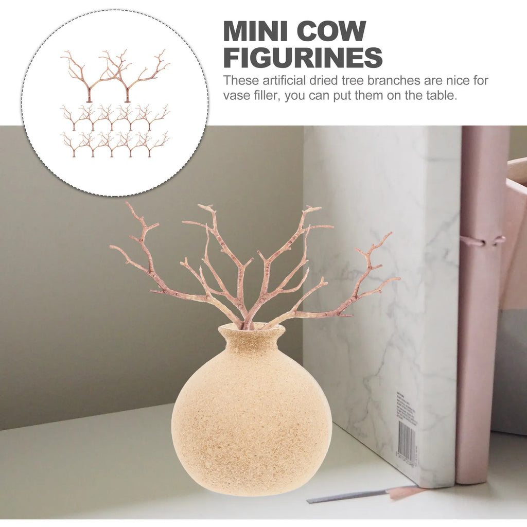 Artificial Antler Tree Branches Plastic Decorative Small Twigs Vase