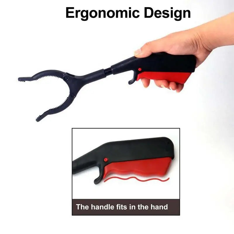 Bending-free Trash Clip Fireplace Tools Litter Picker Tongs Upper