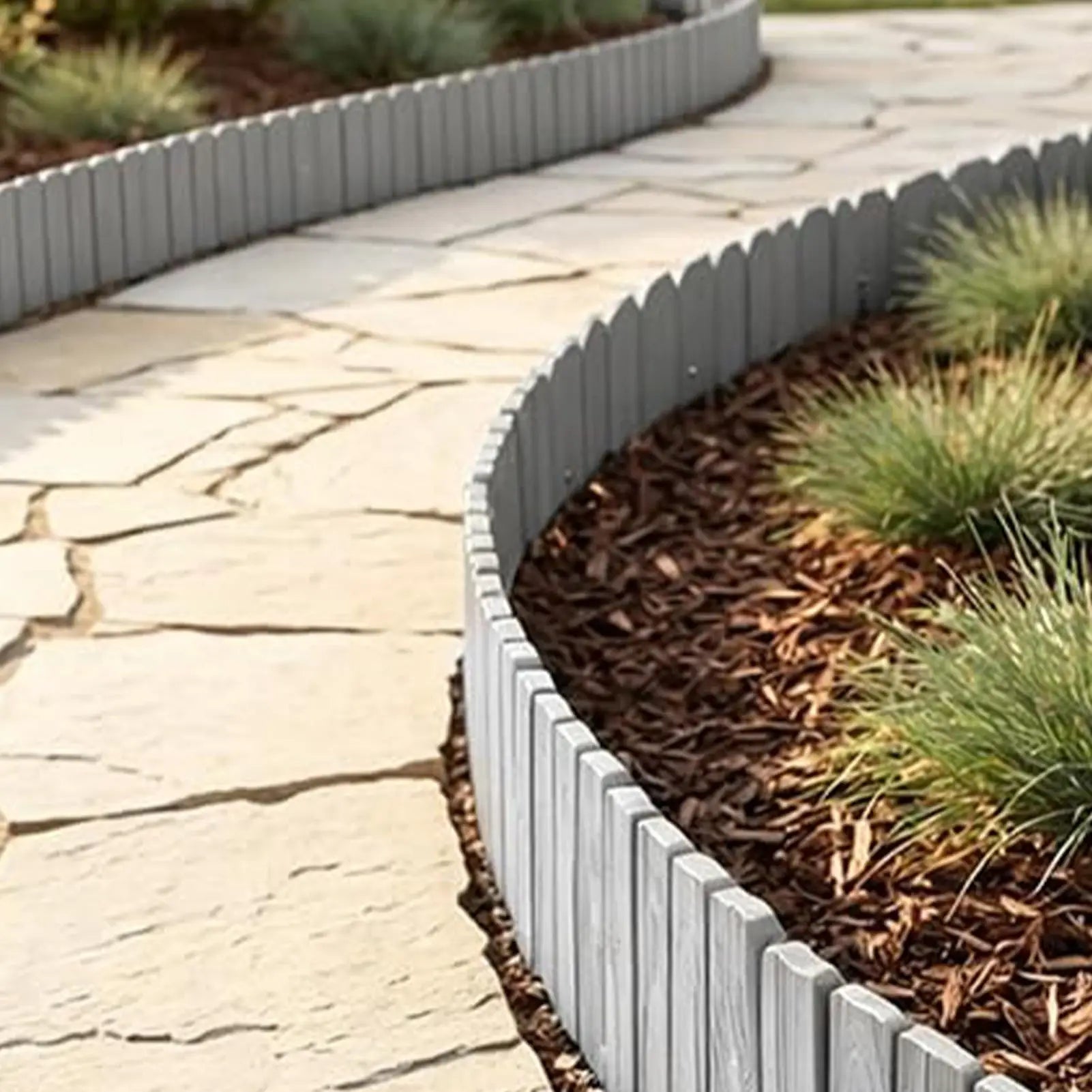 Garden Edging Fence 10 Short Decorative Fencing Landscape Border