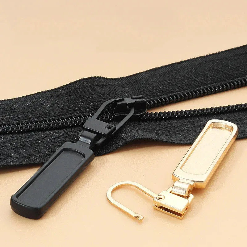Metal Zipper Pull Tabs & Repair Kit – 5/25pcs Sliders