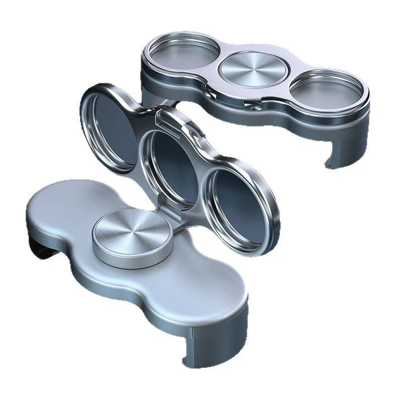 Multi Functional Foldable Phone Stand 360 ° Rotating Stand With Three Ring Support Metal Detachable Portable Phone Holder Zpaxo