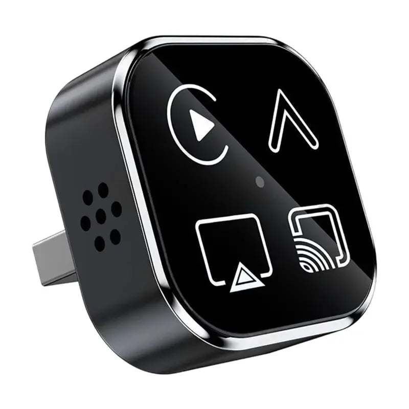 Wireless 1 AI Smart Box Car Supports Carplay Airplay Android Auto Zpaxo Black