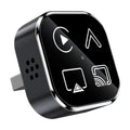 Wireless 1 AI Smart Box Car Supports Carplay Airplay Android Auto Zpaxo Black
