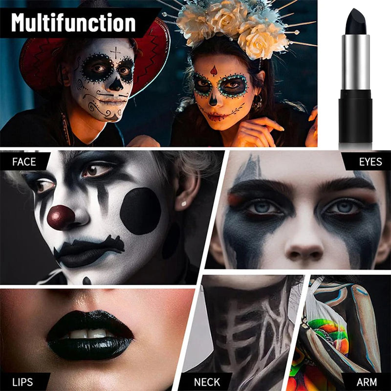 Waterproof 6 Face Body Paint Stick Halloween No Toxic Cream Makeup Zpaxo
