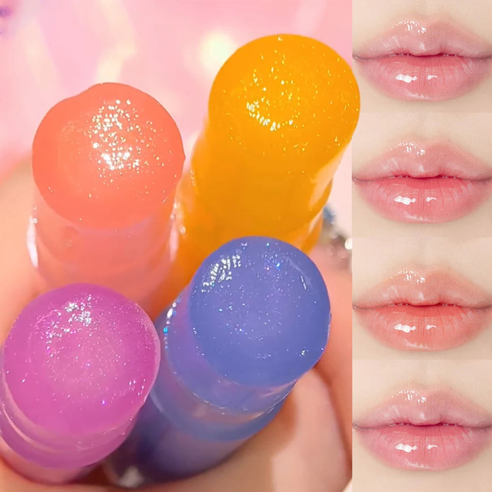 Diamond Shiny Glass Lipstick Moisturizing Fine Flash Sparkling Lip Gloss Makeup Lip Freeze Long Lasting Nourish Lip Balm Care Zpaxo