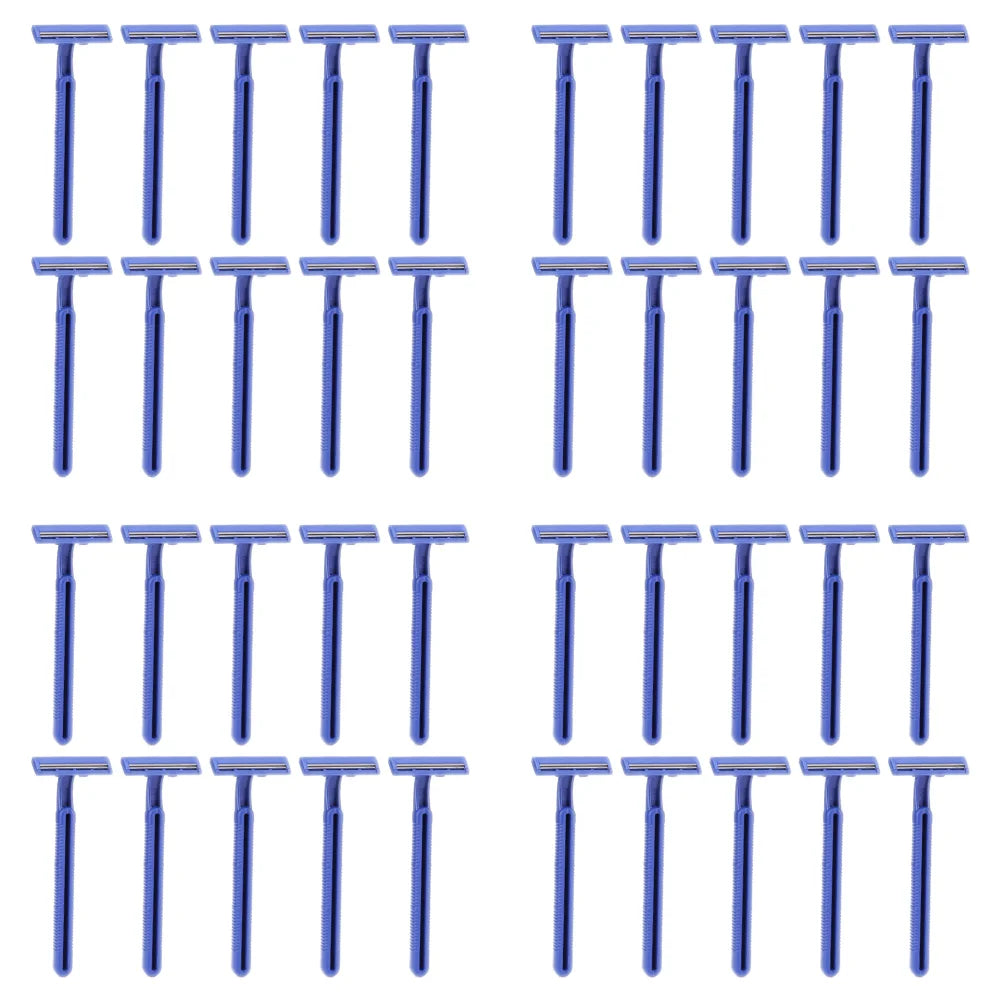 100- Disposable Whiskers Shaving Shavers Stainless Body Trimmer 2 Zpaxo 40PCS