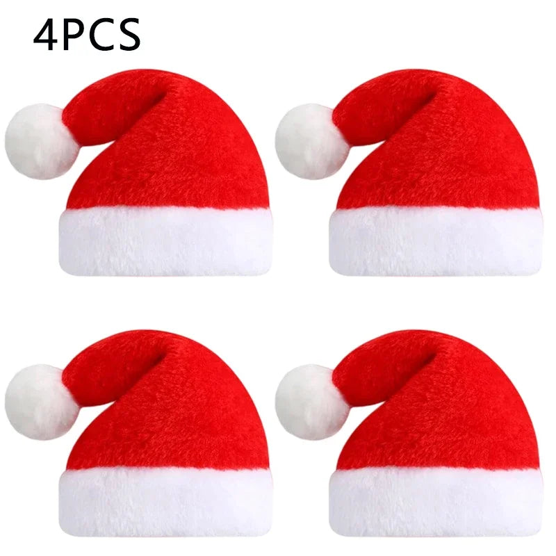 Frienda Dog Santa Hat Christmas Soft Plush Cat Pet Costumes Small