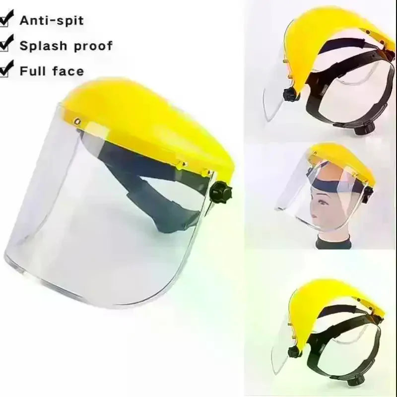 Mesh Face Shield Safety Helmet for Grass Trimmer & Weed Wacker Safety Face Shield Zpaxo