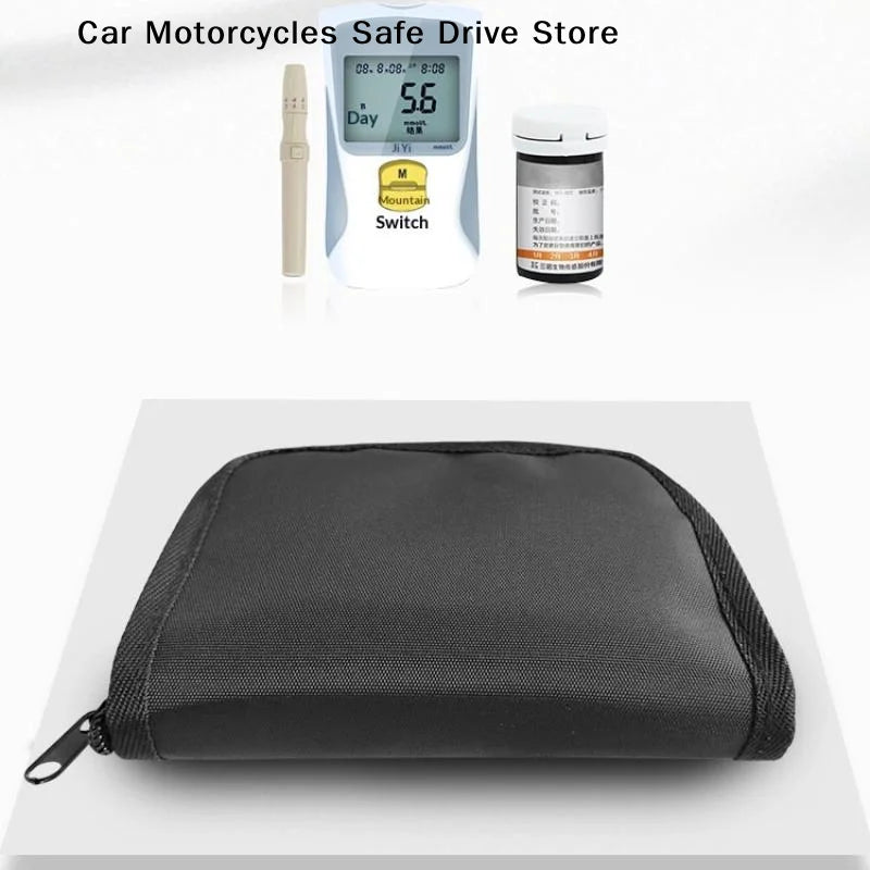 M1pc Glucose Monitor Pouch Eva Blood Meter Storage Bag Glucometer