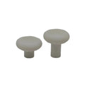 2Pcs Fit for Legion Go Game Console Controller Repair Accessory Joystick Rocker Cover Mushroom Caps Grips Zpaxo White China Mainland
