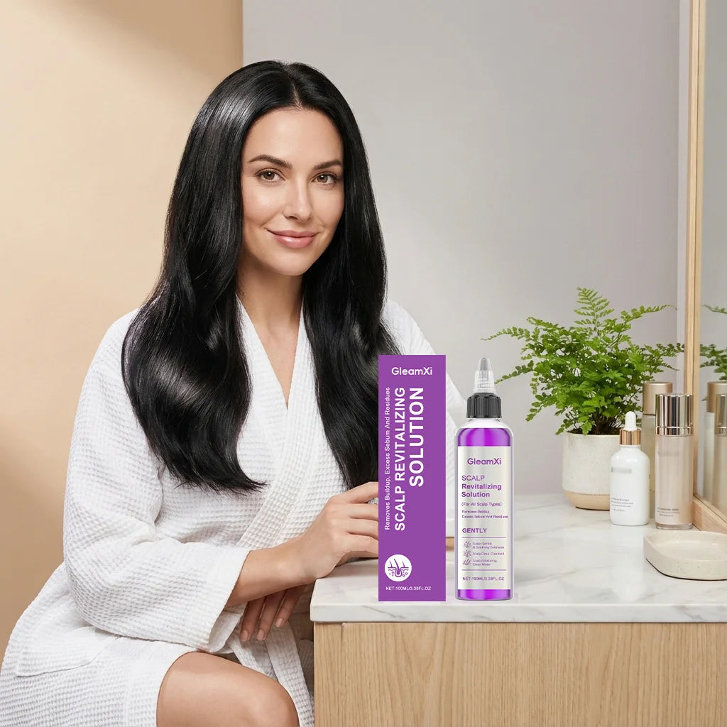 GleamXi Scalp Cleansing Shampoo – Dandruff & Oil Control Scalp Care Shampoo Zpaxo