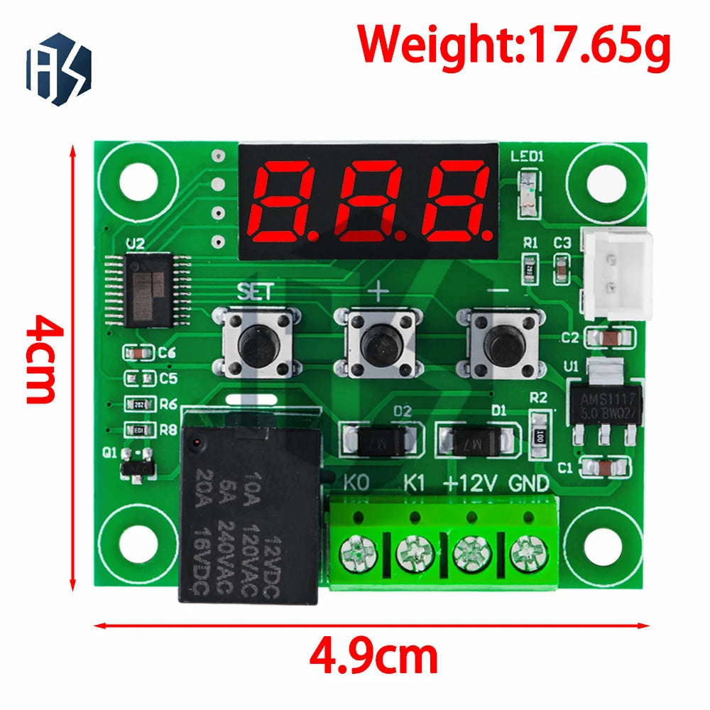 12V 24V Dual MOSFET Delay Cycle Module Programmable Timer DIY Relay Zpaxo