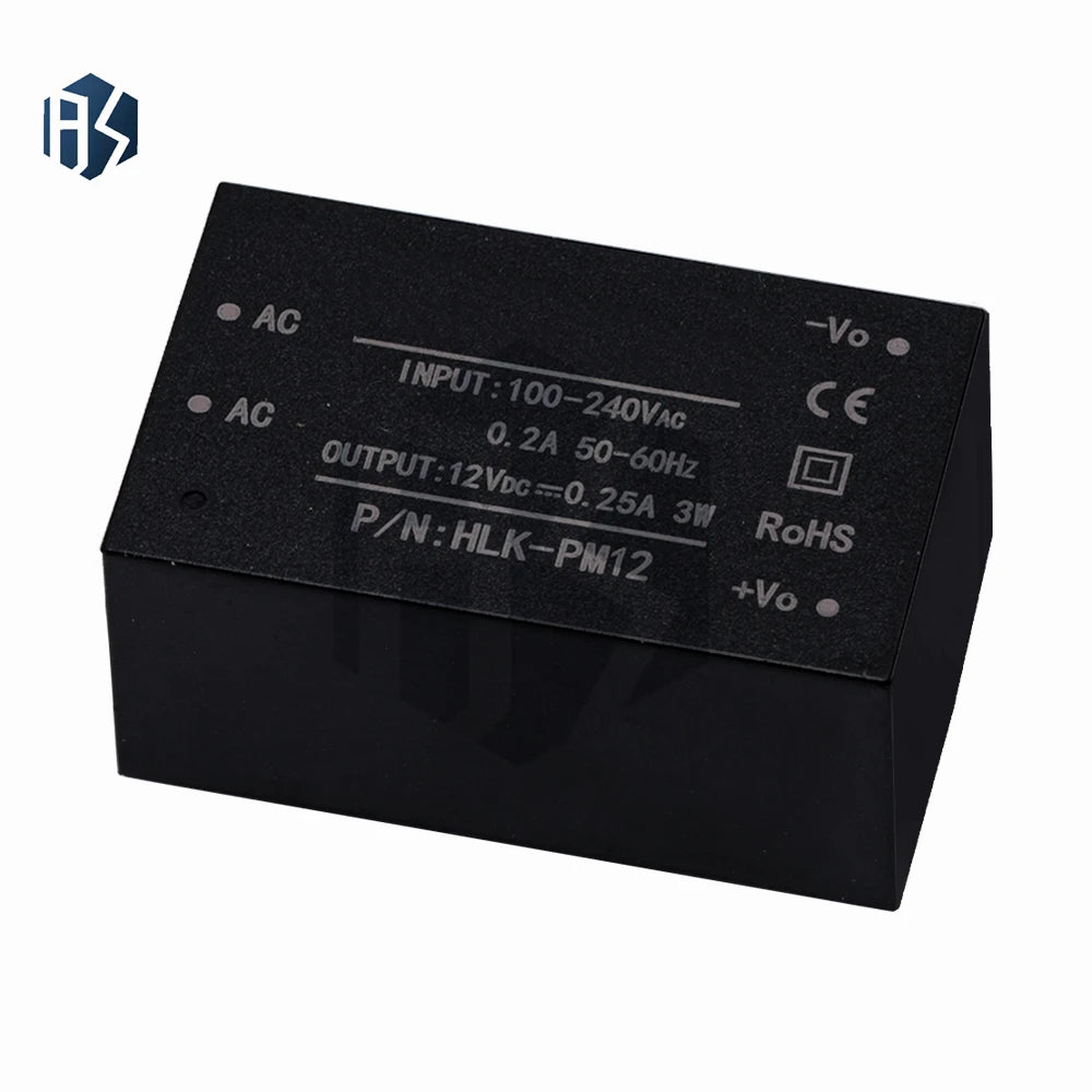 HLK-PM01 HLK-PM03 HLK-PM12 AC-DC 220V 5V 3 3V 12V Mini Power Supply Zpaxo