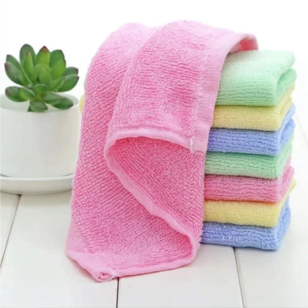 Kitchen dishcloth, non-grease-absorbing cleaning cloth, wood fibre towel, small dishcloth, no-rinse dishwashing cloth Zpaxo