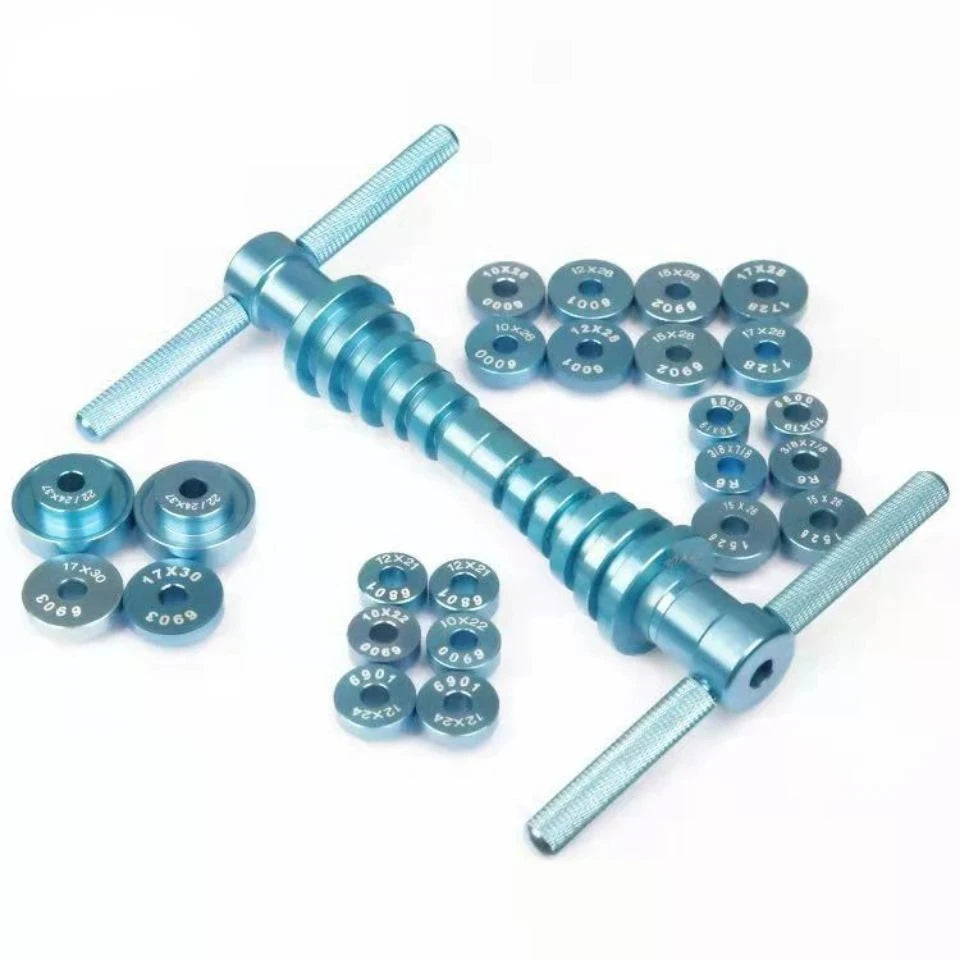 Bicycle Wheels Hub Bearings Press Set Bearings Pressed Bottom Bracket Tool Bike Accessories Bearings Extractor Installation Tool Zpaxo 02-No Box