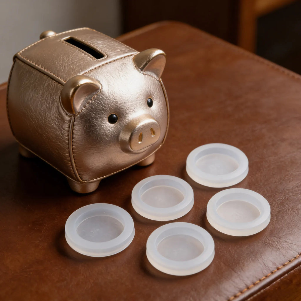 Silicone Piggy Bank Stopper Replacement Round Saving Box Plug Ceramic