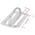 KEEP DIVING Ring Stainless Steel Weight Belt D-ring Slide Buckle