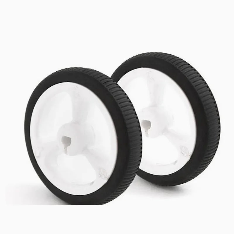 ZJ327 3PI MiniQ Car N20 Motor Rubber Wheel Diameter 34mm Code Wheel 34 * 7 Zpaxo