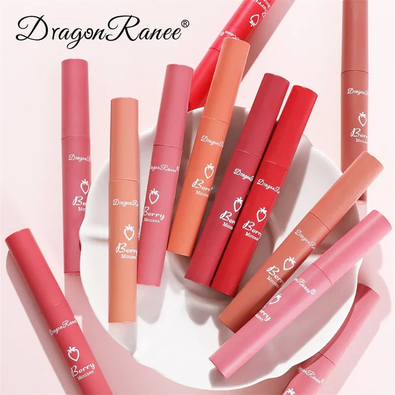 12 Colors Liquid Lipstick Nude Matte Sexy Waterproof Long Lasting Lip