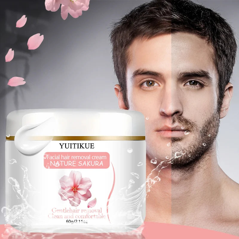 YUITIKUE Sakura Hair Removal Cream – Gentle & Smooth Hair Removal Cream Zpaxo Default Title