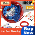 1500W Audio Speakers Wiring 8GA Car Subwoofer Cable 18GA Speaker Line
